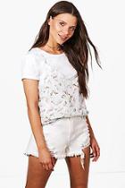 Boohoo Emilia Woven Cami 2 In 1 Top