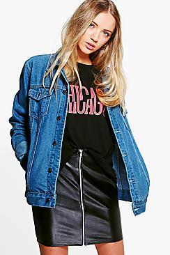 Boohoo Oversize Denim Jacket