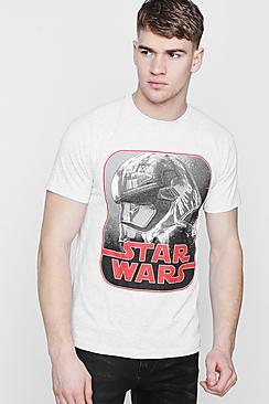 Boohoo Star Wars Phasma Retro Print Licence T-shirt