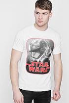 Boohoo Star Wars Phasma Retro Print Licence T-shirt
