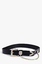Boohoo Angel Chain And Coin Detail Waist Belt