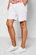 Boohooman Chino Shorts White