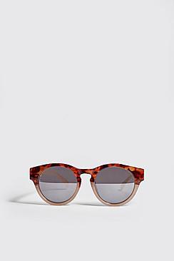 Boohoo Retro Acetate Sunglasses