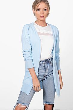 Boohoo Bethany Fine Knit Cardigan