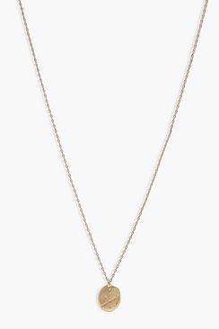 Boohoo Emma Sagittarius Zodiac Pendant Necklace