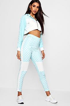 Boohoo Stefflon Don Dollar Print Slim Leg Jogger