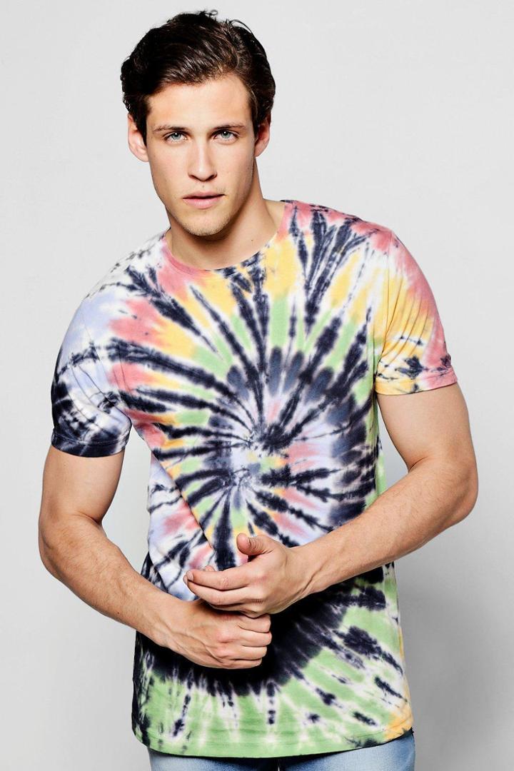 Boohoo Tie Dye T Shirt Multi