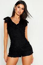 Boohoo Lace Playsuit