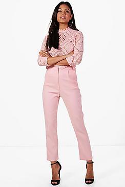 Boohoo Boutique Crop & Trouser Co-ord Set