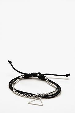 Boohoo Triangle Stack Bracelet