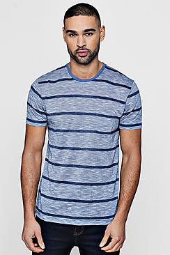 Boohoo Stripe T-shirt With Pocket