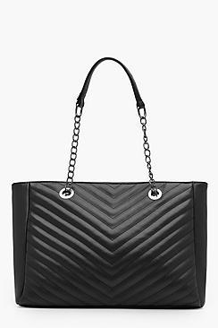 Boohoo Tanya Quilted Day Bag