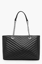 Boohoo Tanya Quilted Day Bag
