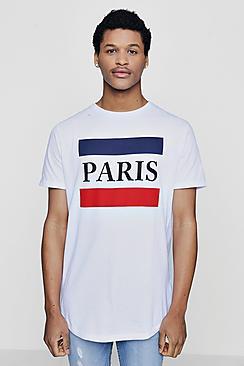 Boohoo Paris Print T-shirt