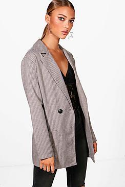 Boohoo Maisie Stripe Blazer
