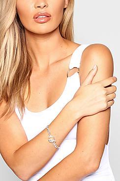 Boohoo Lacey Chunky Curb Chain Bracelets