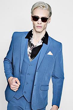 Boohoo Skinny Fit Stretch Suit Jacket