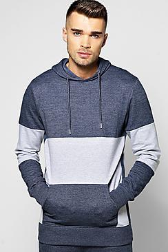 Boohoo Two Tone Hoodie