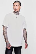Boohoo Loose Fit Man Sigature Embroidered T-shirt