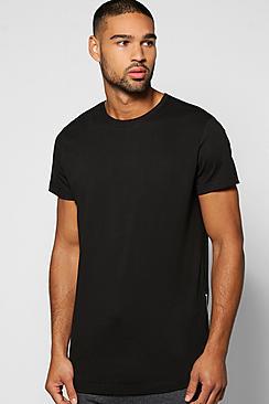 Boohoo Skater Length Curved Hem T Shirt