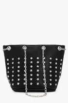 Boohoo Kerry Star Stud Duffle Bag