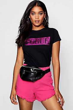 Boohoo Martha High Build Foil Slogan T-shirt