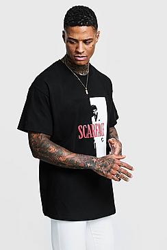 Boohoo Scarface License T-shirt