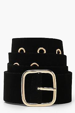 Boohoo Eyelet Belt