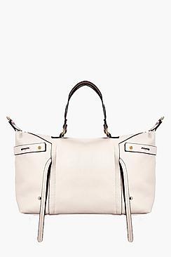 Boohoo Connie Metal Detail Day Bag