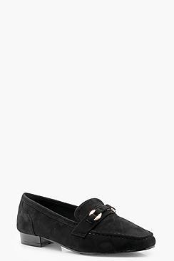 Boohoo Macie Metal Trim Penny Loafer