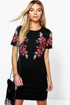 Boohoo Camy Floral Printed Shift Dress