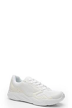 Boohoo Lace Up Chunky Trainers