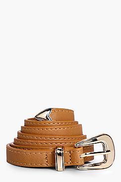 Boohoo Sarah Basic Skinny Belt