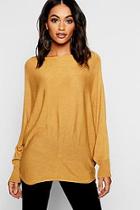 Boohoo Oversized Fine Gauge Batwing Jumper