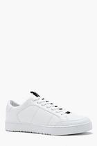 Boohoo Man Tape Faux Leather Trainer