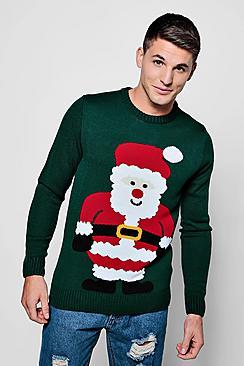 Boohoo Santa Christmas Jumper