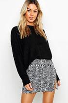 Boohoo Petite Fisherman Knit Chunky Sweater