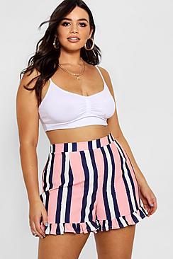 Boohoo Zendaya Edit Stripe Shorts