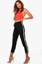 Boohoo Katy Side Stripe Trouser