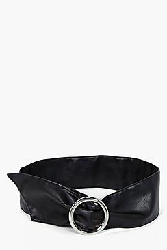 Boohoo Matilda Large Ring Waist Belt