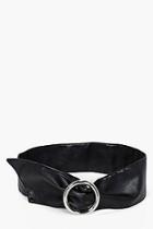Boohoo Matilda Large Ring Waist Belt