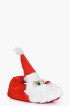 Boohoo Layla Fleece Santa Clause Novelty Slipper