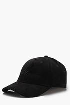 Boohoo 6 Panel Cap With Man Embroidery