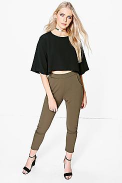 Boohoo Wendy Contrast Trouser & Shell Top Co-ord