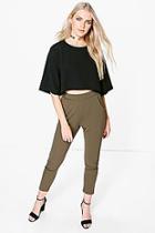 Boohoo Wendy Contrast Trouser & Shell Top Co-ord