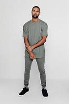 Boohoo Oversized T-shirt And Jogger Tracksuit