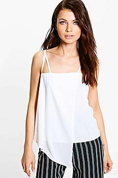 Boohoo Sofia Wrap Front Cami