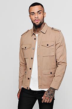 Boohoo 4 Pocket Field Jacket