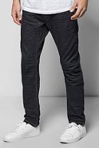 Boohoo Tapered Fit Indigo Wash Jeans