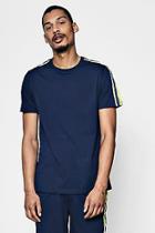 Boohoo T-shirt And Short Set With Side Tape